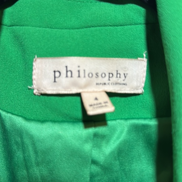 Philosophy- blazer size 4 - Picture 3 of 3